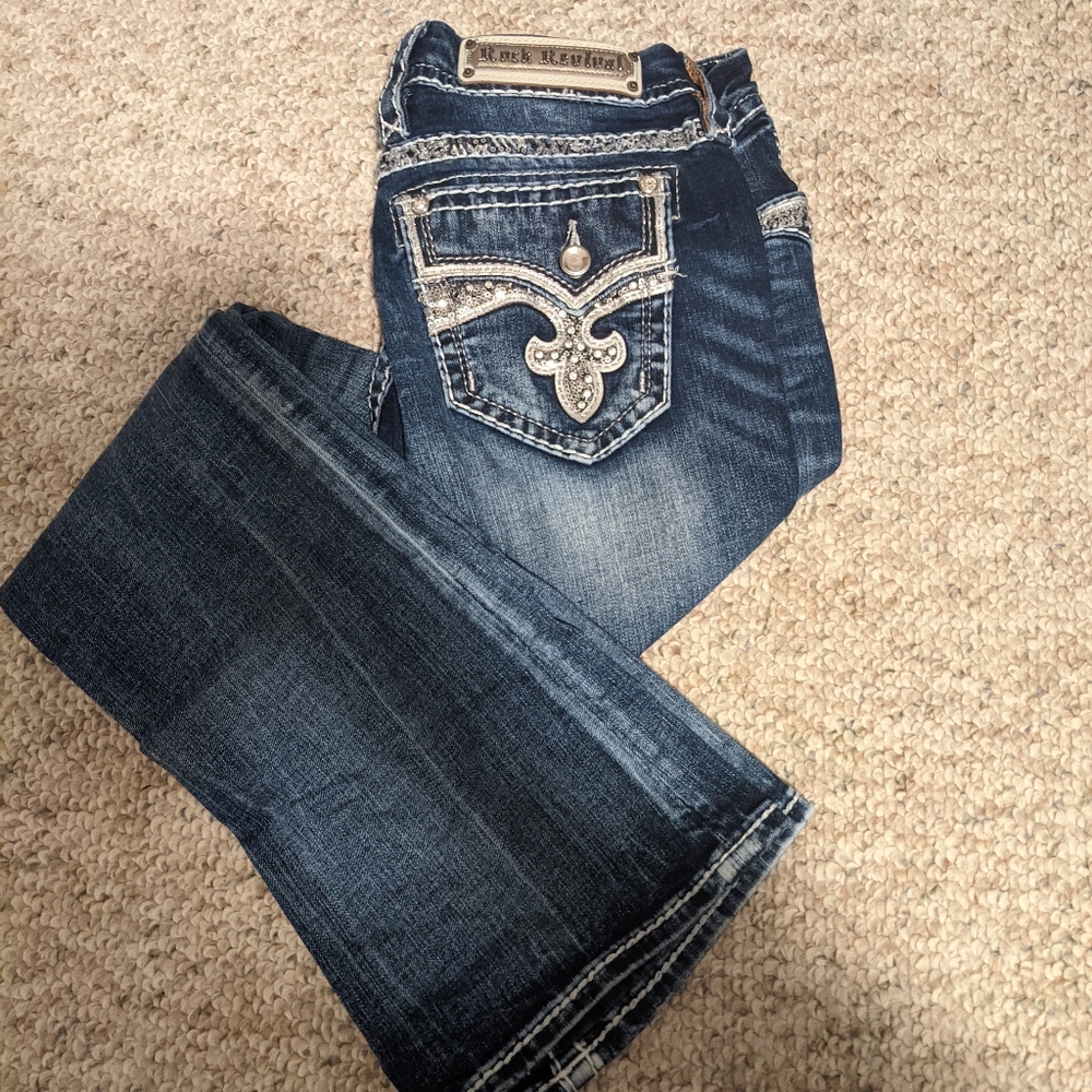 Rock revival bootcut jeans